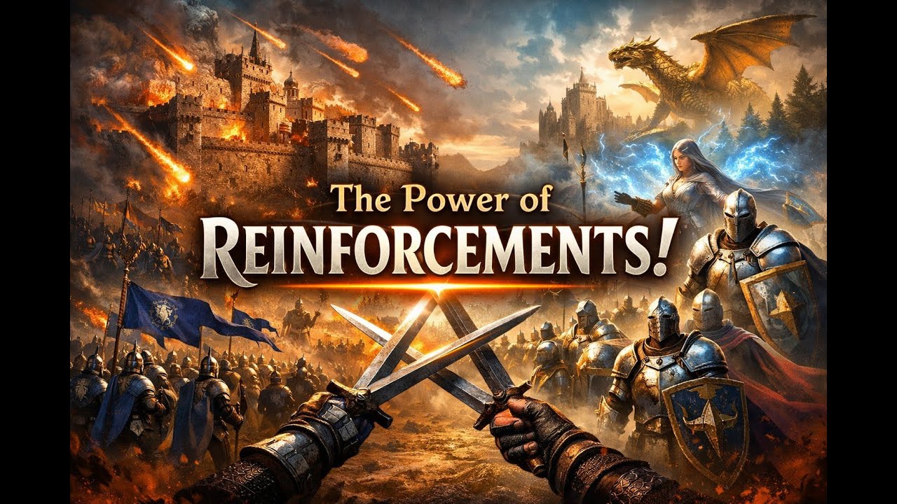 No keep survives alone! Reinforcements turn defense into unstoppable strength. 