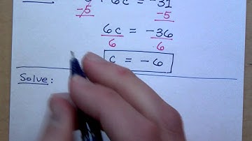 Prealgebra - Part 38 (Solve Equations Using Both Properties)