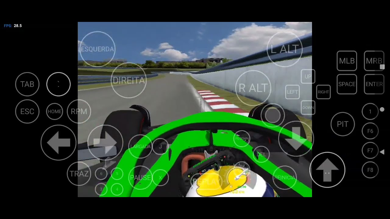 🏎️ rFactor | F1 2025 Mod – Onboard TC Medium, No Assists Winlator 🪟