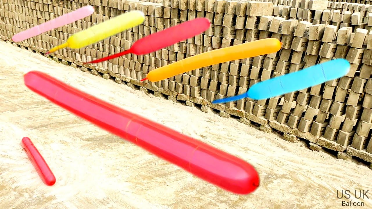 balloon pop | 152 | high speed Rocket Balloon flying