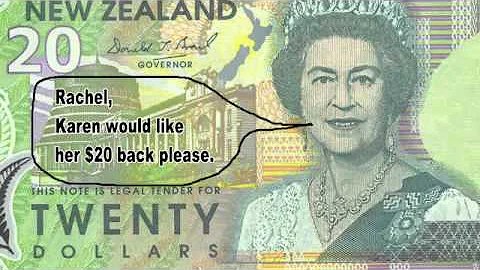Karen wants her $20 back