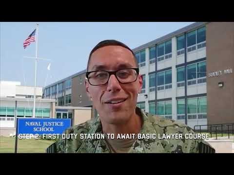 Navy JAG Corps Training Pipeline