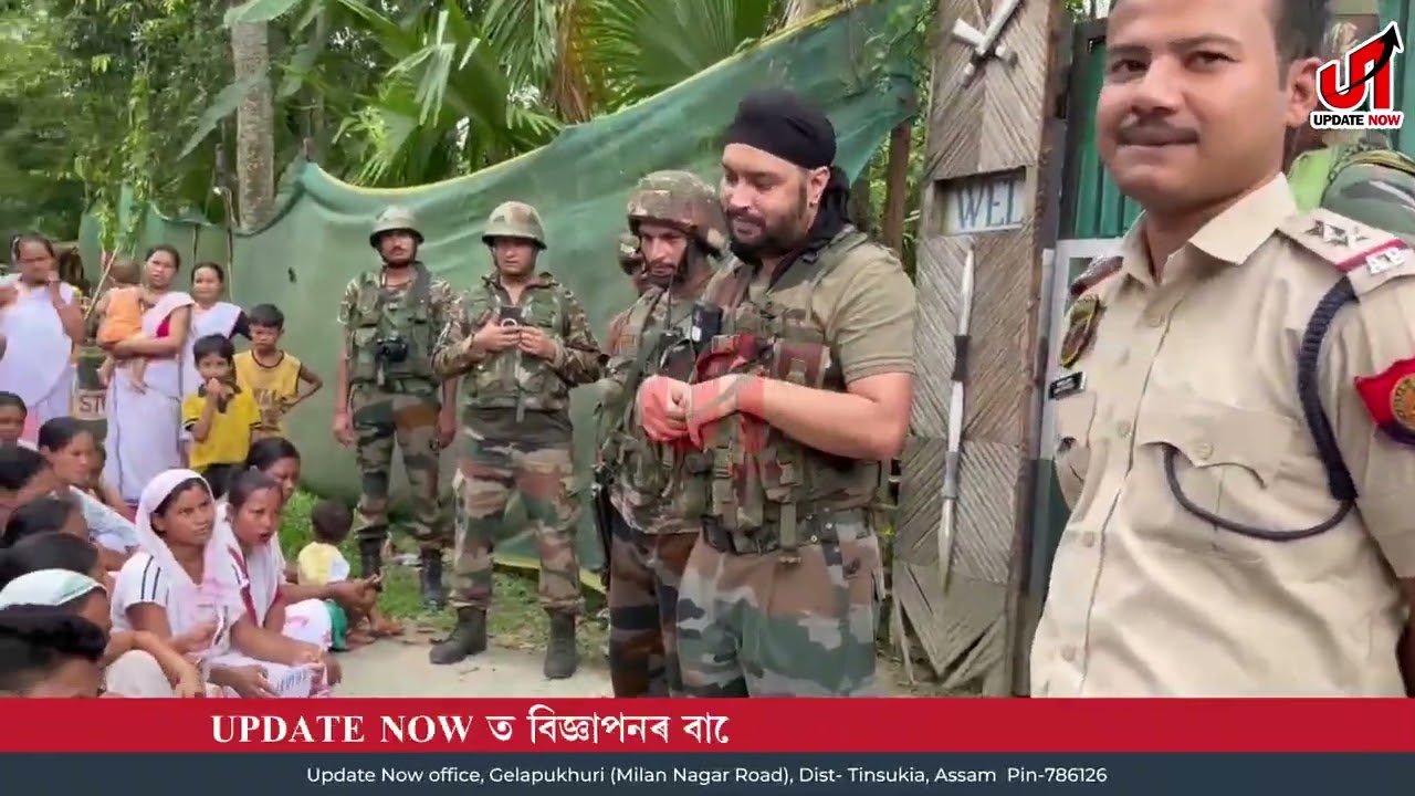 কাকপথাৰ ডিৰাক কপাহতলি আৰ্মি কেম্পৰ সন্মুখত আৰ্মিৰ বিৰুদ্ধে প্ৰতিবাদ