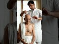 hair cut Ghandhi