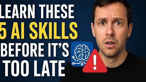 Master These AI Skills NOW or Get Left Behind! #artficialintelligence #learnai #chatgpt #ai #skills