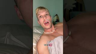 Shaving my Husband’s moustache in his sleep🤣