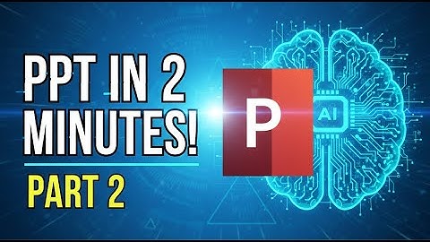 🚀 AI Made My PPT in 2 Minutes! | Best AI Tools for Presentations// PART 2