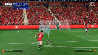 Freekick In Champions League Final In EA SPORTS FC 24