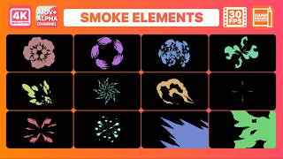 Free Smoke Pack 02 — Smoke Elements & Titles (Ae, Pr, Dr, FCPX)