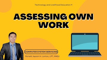 TLE9-CSS- Assessing Own Work