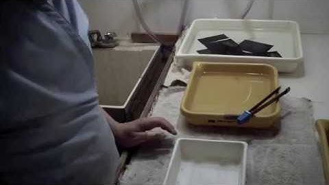 Film Photography - Masking in the Darkroom - Bleaching the First Stage Masks - #12 of 14 videos