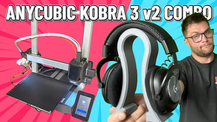 3D PRINTED gaming Gear YOU have to try: Anycubic Kobra 3 v2 combo review