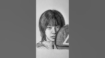 Squid game guard 011 pencil drawing #timelapse #squidgame #sketch #drawing