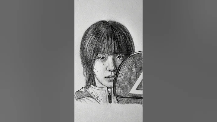 Squid game guard 011 pencil drawing #timelapse #squidgame #sketch #drawing