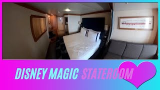 Disney Magic Stateroom Ocean View | Disney Magic Cruise | Gopro Max 360° Video