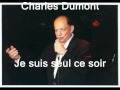 Je suis seul ce soir   charles dumont