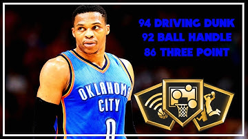 RUSSELL "BRODIE" WESTBROOK BUILD IS A TRIPLE DOUBLE MACHINE ON NBA 2K24