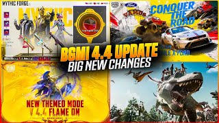 4.4 Update Mythic Forge | Pubg X Ford Car Collab | Harley Davidson Bike | Dinosaur Mode Return