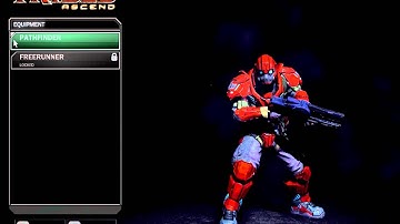 Tribes Ascend: Interactive Menu: Classes: PathFinder: Skin: PathFinder