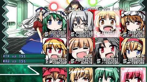 Labyrinth of Touhou Draft Run - vs Eientei Trio