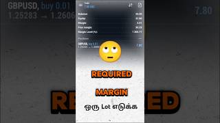 ஒரு Lot - க்கு எவ்வளவு பணம் தேவைப்படும் #Forex #Forextamil #trading #octafx #Tradingforbeginners