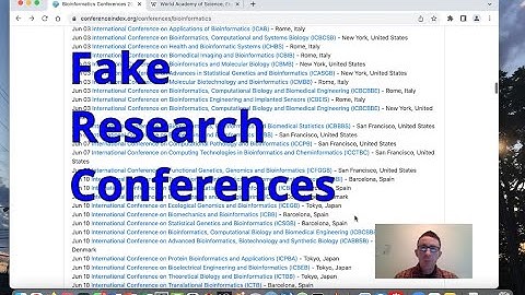 What are Predatory Research Conferences? (and how to avoid them)