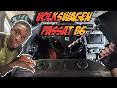 Как снять передние подголовники на Volkswagen Passat 2007  года