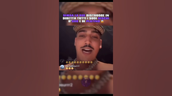 💥 Simba La Rue in una diretta di ieri sera: “F***ulo l’intera discografia!” 😨 Pareri❓#simba #trap