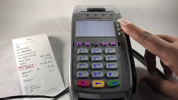 How to Easily Adjust Tips on Verifone VX520  Desktop Terminal | AMP Payment Systems