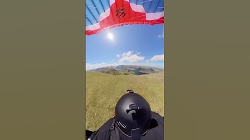 5 way speedflying launch in the Lake District #shots