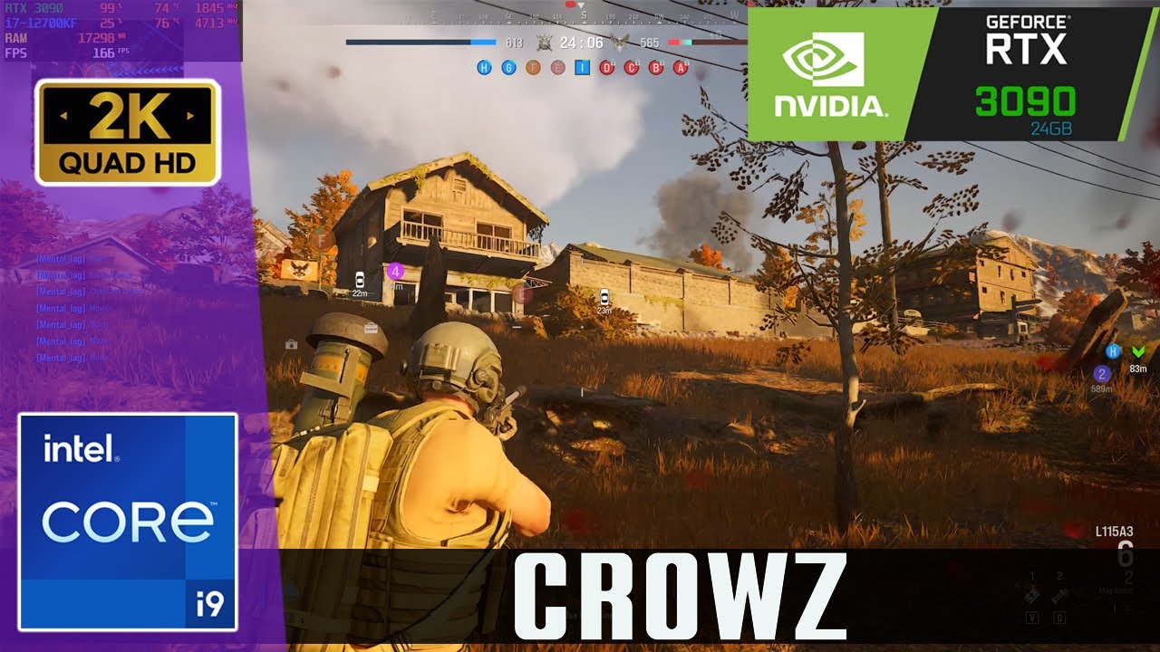 FREE TO PLAY | CROWZ Squad Gameplay  | 2K  Max Settings |