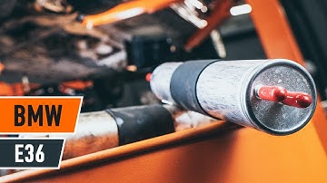 Hoe een brandstoffilter vervangen op een BMW 3 E36 HANDLEIDING | AUTODOC