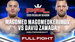 Magomed Magomedkerimov vs David Zawada | PFL 6, 2023