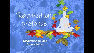 Respiration profonde - Méditation guidée - Pleine conscience - Oxygénation - Relaxation