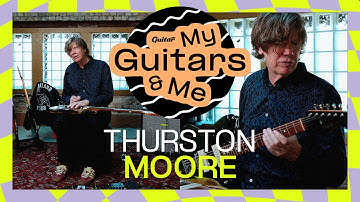 Pennen, stokken, autoantennes: Thurston Moore verandert gitaren in lawaaimachines | My Guitars & ...
