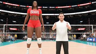 The Worlds Most Beautiful And Tallest Volleyball Players. The Fabulous Giants