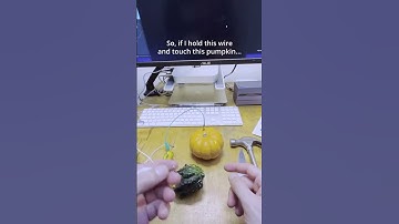 Joshua Ellingson experiments with Playtron | Exploring Food Sounds with MIDI #diy #make #playtronica