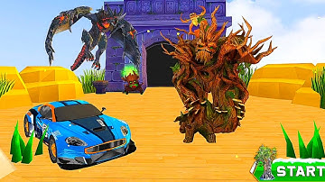 Grand Robot Tree Dragon Car Robot Transform Games 2022 #2 - iOS Android Gameplay