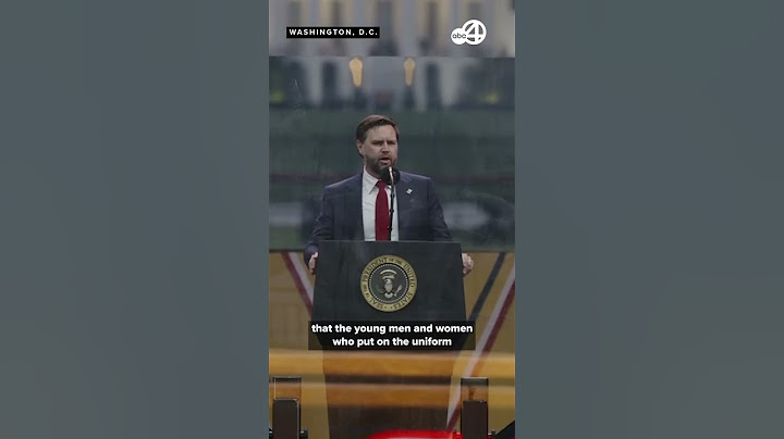 Vice President JD Vance speaks at Army's 250th anniversary parade in DC