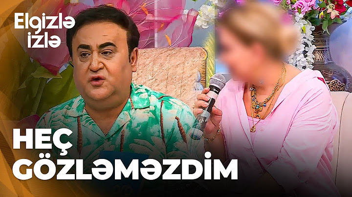 Elgizlə İzlə |Elgiz Əkbərin incidiyi ifaçı studiyaya gəldi|Mənimlə ultimatum dilində danışmaq olmaz!