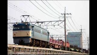 ８８６６レ　ＥＦ６５－１０３号機牽引　長岡京駅～向日町駅通過