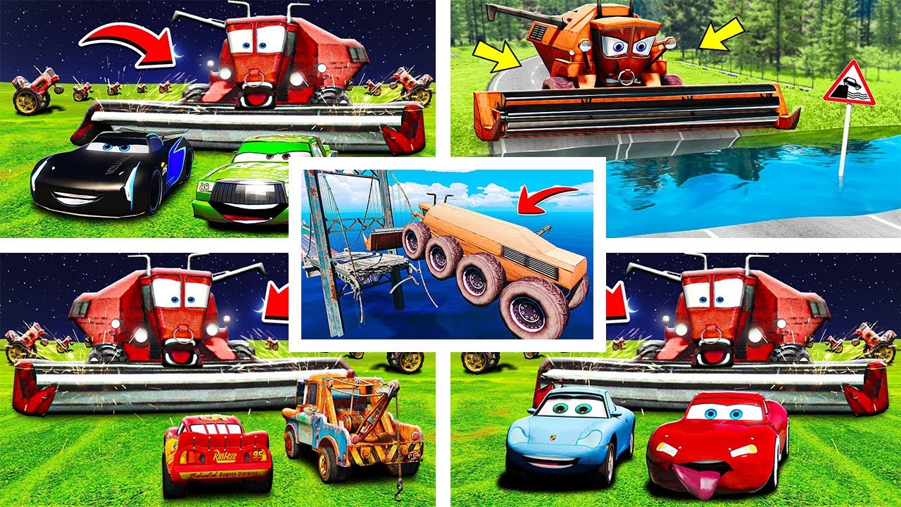 5 КРУТЫХ ВИДЕО ПРО КОМБАЙН ФРЭНКА ИЗ ТАЧЕК В ГТА 5