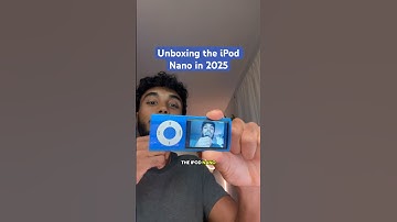 Unboxing the 5th gen iPod NANO 😳#ipod #apple #tech