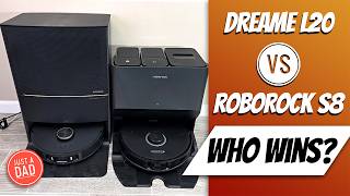 Roborock S8 Pro Ultra vs Dreame L20 Ultra Robot Vacuum & Mop COMPARISON Who Is The BEST??