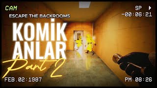 Backroomsa Düşsem Yanima Alacağim 3 Ki̇şi̇yle Escape The Backrooms Part 2 Komi̇k Anlar