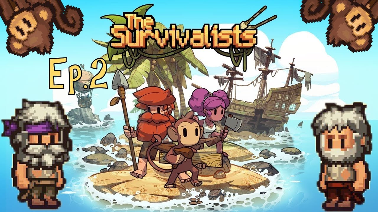 The Survivalist Ep.2 : Travail forcé des singes ! - Quartzall [Avec Gandalf]