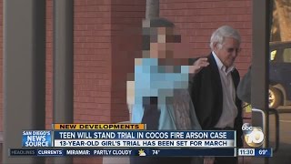 Trial set for Cocos Fire arson suspect