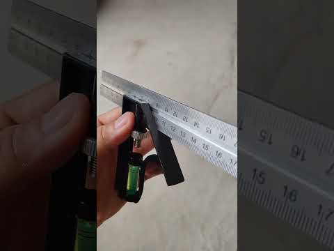 Універсальний кутомір з транспортиром 300 мм для вимірювання внутрішніх і зовнішніх кутів, видео 1