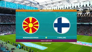 Uefa Euro 2020: Sjeverna Makedonija vs Finska 0-2 (Osmina Finala)