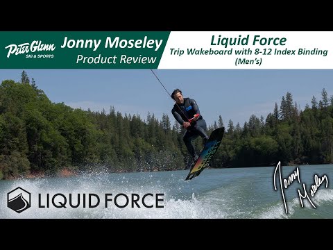 Liquid Force Trip Wakeboard with 8-12 Index Binding (Men's) | Product Review